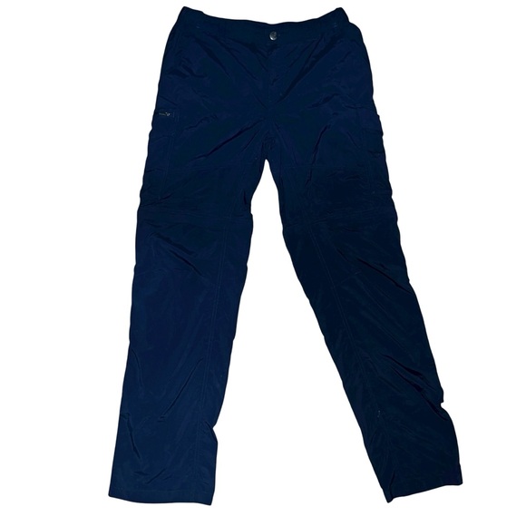 Columbia Omni Shade Dark Blue Regular Fit Convertible Pants Size 34/34 - Picture 1 of 12